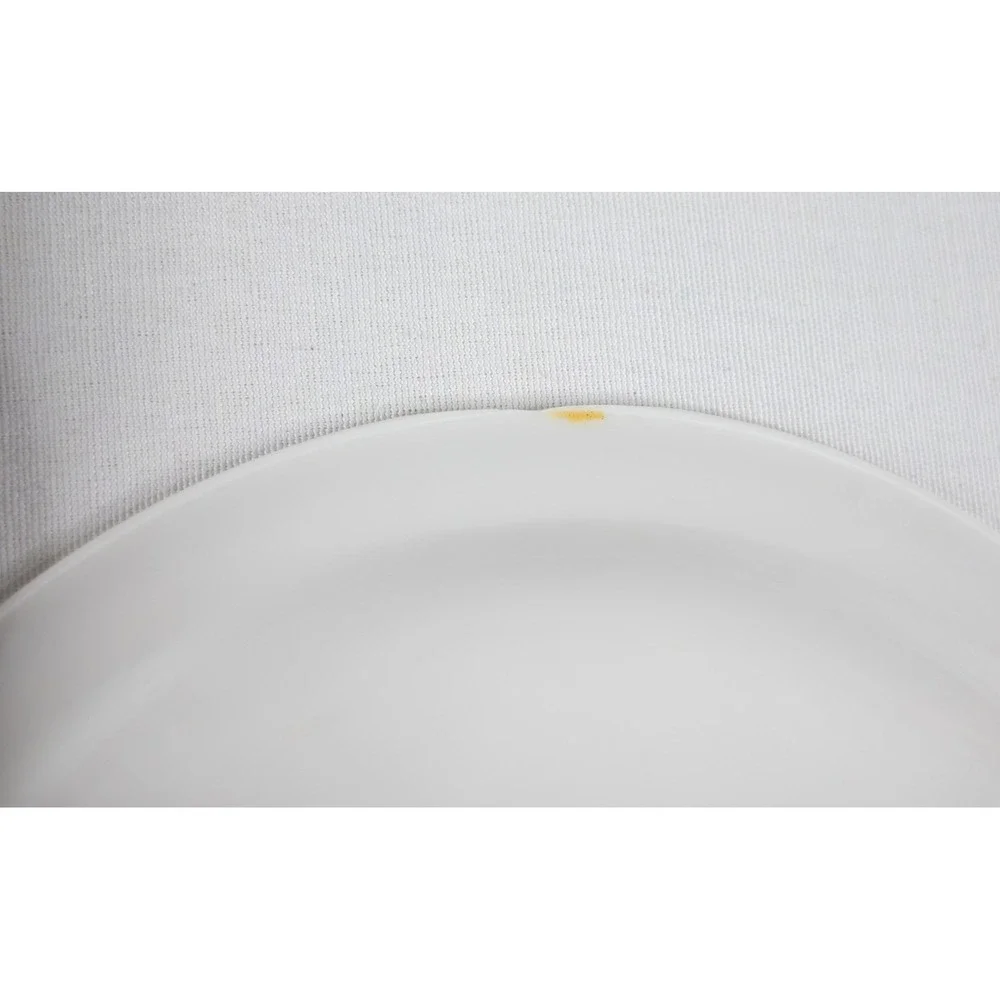 Vintage Corelle Dinnerware Set Cinnamon‎ Chestnut White Orange 16pc plates bowls